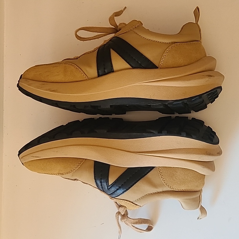 MIA SCOUT TAN BLACK Chunky Retro Sneaker Size 7.5 - Picture 7 of 15
